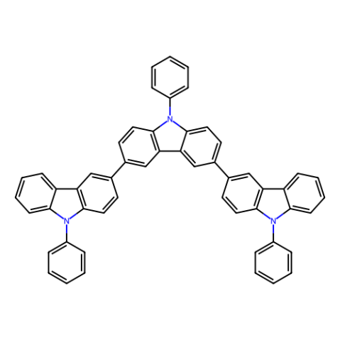 9,9′,9”-三苯基-3,3′:6′,3”-三-9H-咔唑,9,9′,9”-Triphenyl-3,3′:6′,3”-Ter-9H-carbazole