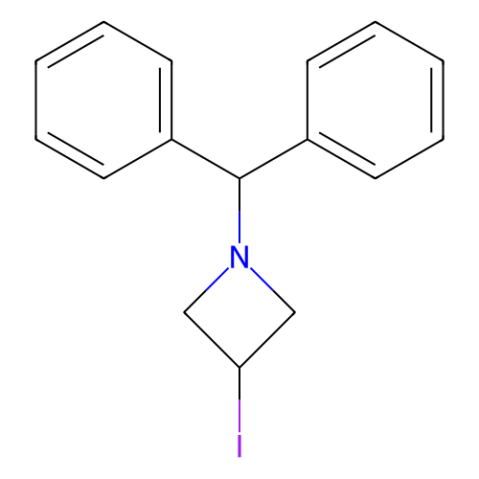 1-二苯甲基-3-碘氮杂丁烷,1-Benzhydryl-3-iodoazetidine