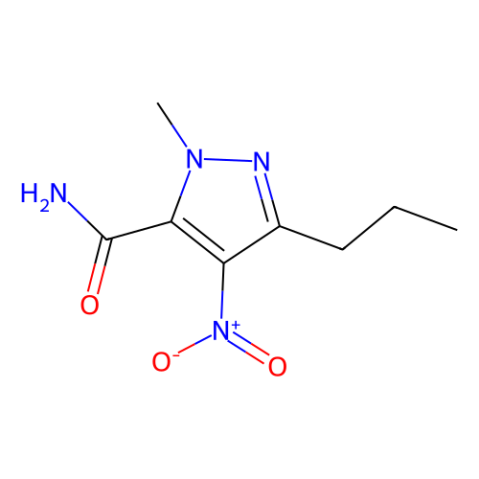 1-甲基-4-硝基-3-丙基吡唑-5-甲酰胺,1-Methyl-4-nitro-3-propylpyrazole-5-carboxamide