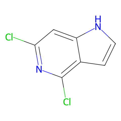 4,6-二氯-1h-吡咯并[3,2-c]吡啶,4,6-Dichloro-1h-pyrrolo[3,2-c]pyridine