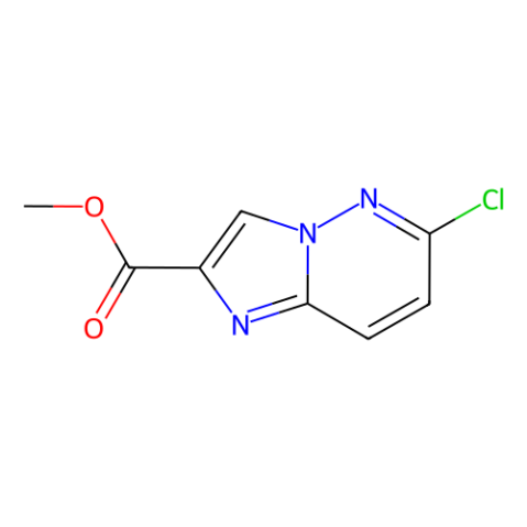 6-氯咪唑并[1,2-b]哒嗪-2-羧酸甲酯,methyl 6-chloroimidazo[1,2-b]pyridazine-2-carboxylate