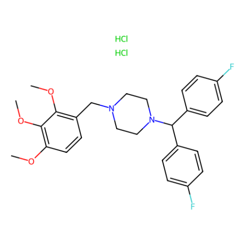 洛美利嗪二盐酸盐,Lomerizine Dihydrochloride