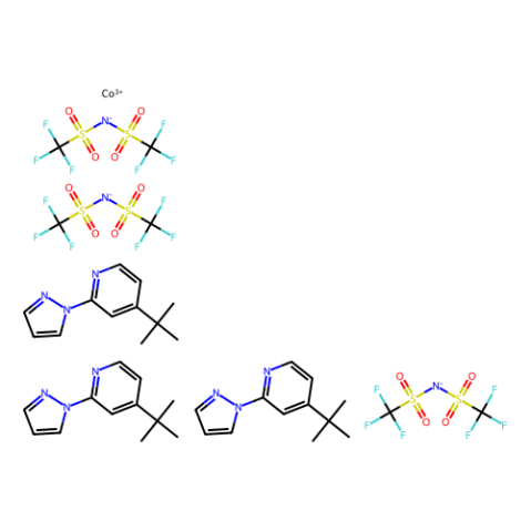 三（2-（1H-吡唑-1-基）-4-叔丁基吡啶）-鈷（III）三（雙（三氟甲基磺?；啺罚?Tris(2-(1H-pyrazol-1-yl)-4-tert-butylpyridine)-cobalt(III)Tris(bis(trifluoromethylsulfonyl)imide))