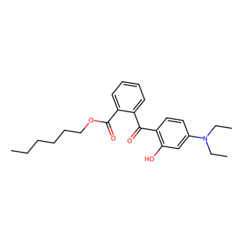 二乙氨基羟苯甲酰基苯甲酸己酯,Hexyl 2-(4-(diethylamino)-2-hydroxybenzoyl)benzoate
