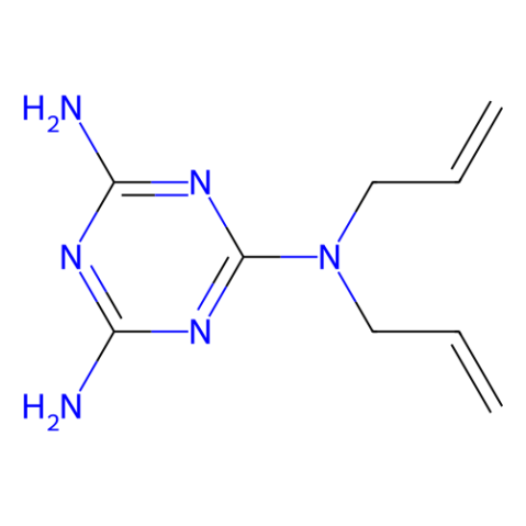 2,4-二氨基-6-二烯丙氨基-1,3,5-三嗪,2,4-Diamino-6-diallylamino-1,3,5-triazine