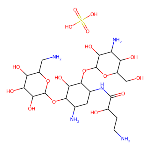 阿米卡星 硫酸盐,Amikacin sulfate salt
