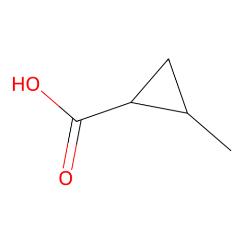 2-甲基环丙烷羧酸（顺反异构体混合物）,2-Methylcyclopropanecarboxylic acid(cis- and trans- mixture)