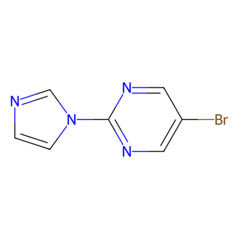 5-溴-2-(1H-咪唑-1-基)嘧啶,5-Bromo-2-(1H-imidazol-1-yl)pyrimidine