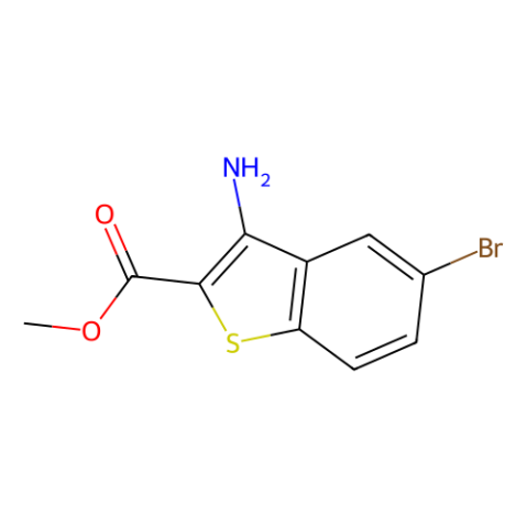 3-氨基-5-溴苯并[b]噻吩-2-羧酸甲酯,Methyl 3-amino-5-bromobenzo[b]thiophene-2-carboxylate