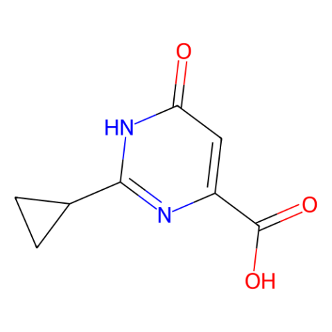 2-环丙基-6-羟基嘧啶-4-羧酸,2-Cyclopropyl-6-hydroxypyrimidine-4-carboxylic acid