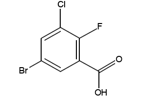 5-溴-3-氯-2-氟苯甲酸,5-Bromo-3-chloro-2-fluorobenzoic acid