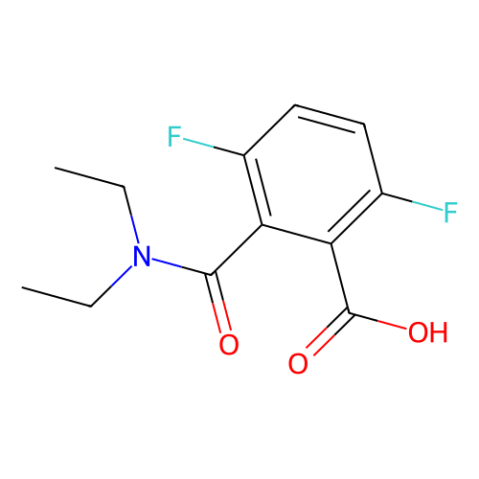 N,N-二乙基-3,6-二氟氨甲酰苯甲酸,N,N-Diethyl-3,6-difluorophthalamic acid