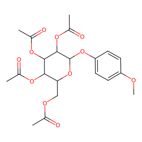 4-甲氧苯基2,3,4,6-四-O-乙酰基-β-D-吡喃葡萄糖苷,4-Methoxyphenyl 2,3,4,6-Tetra-O-acetyl-β-D-glucopyanoside