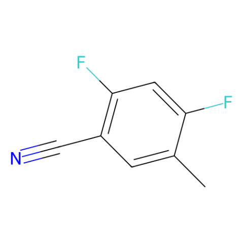2,4-二氟-5-甲基苯腈,2，4-difluoro-5-methyl-benzonitrile