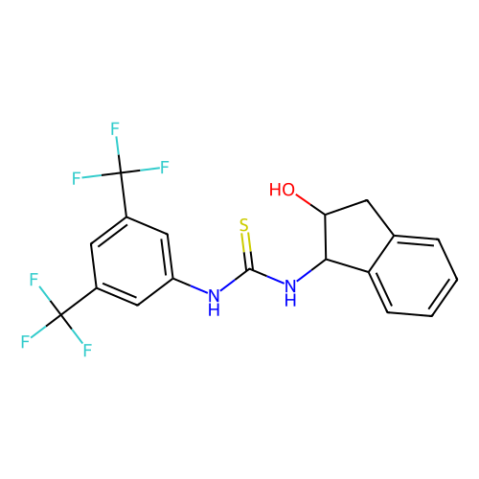 1-(3,5-二(三氟甲基)苯基)-3-((1R,2S)-2-羟基-2,3-二氢-1H-茚-1-基)硫脲,1-(3,5-Bis(trifluoromethyl)phenyl)-3-((1R,2S)-2-hydroxy-2,3-dihydro-1H-inden-1-yl)thiourea
