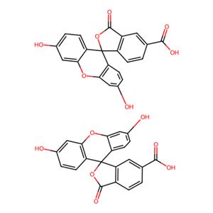 aladdin 阿拉丁 C107883 5(6)-羧基荧光素 72088-94-9 ≥95% (HPLC) ,5-和6-异构体混合物