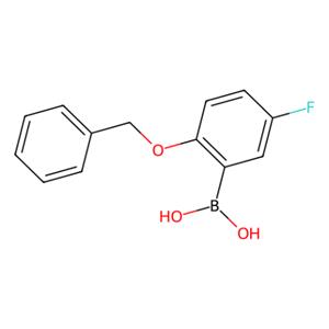 2-苄氧基-5-氟苯硼酸(含有数量不等的酸酐),2-Benzyloxy-5-fluorophenylboronic Acid (contains varying amounts of Anhydride)