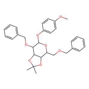 aladdin 阿拉丁 M157851 4-甲氧苯基2,6-二-O-苄基-3,4-O-异亚丙基-β-D-吡喃半乳糖苷 159922-68-6 98%(HPLC)