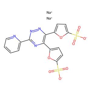 aladdin 阿拉丁 P120016 3-(2-吡啶基)-5,6-二(2-呋喃基)-1,2,4-三嗪-5′,5′′-二磺酸 二钠盐 79551-14-7 for spectrophotometric det. of Fe, ≥99.0%