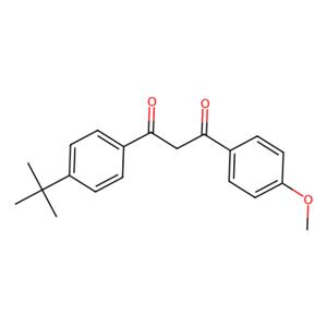 aladdin 阿拉丁 M102210 1-(4-叔丁基苯基)-3-(4-甲氧基苯基)-1,3-丙二酮 70356-09-1 >98.0%