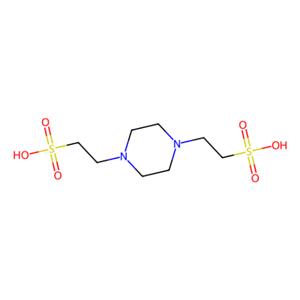 aladdin 阿拉丁 P105090 1,4-哌嗪二乙磺酸(PIPES) 5625-37-6 99%