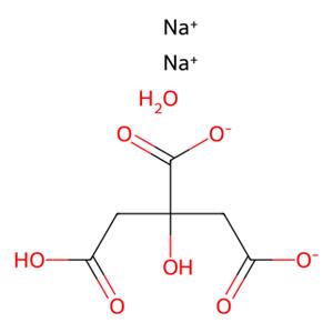 aladdin 阿拉丁 S140844 柠檬酸二钠倍半水合物 6132-05-4 98%