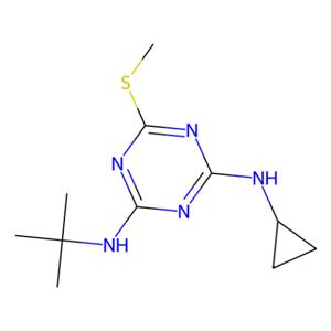 aladdin 阿拉丁 I133350 2-叔丁氨基-4-环丙氨基-6-甲硫基-s-三嗪 28159-98-0 ≥98%