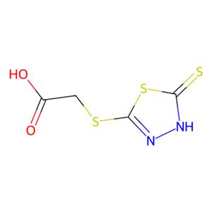 aladdin 阿拉丁 M157875 (5-巯基-1,3,4-噻二唑-2-基硫代)乙酸 53723-88-9 >97.0%
