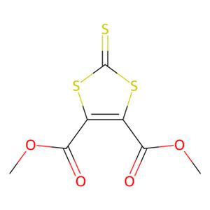 aladdin 阿拉丁 D155266 1,3-二硫杂环戊二烯-2-硫酮-4,5-二甲酸二甲酯 7396-41-0 98%