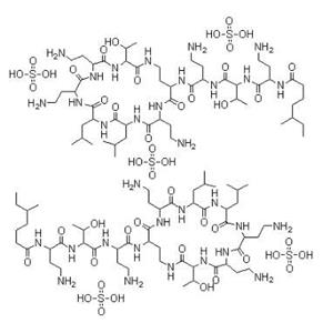 aladdin 阿拉丁 C114323 硫酸粘杆菌素 1264-72-8 ≥19,000 U/mg