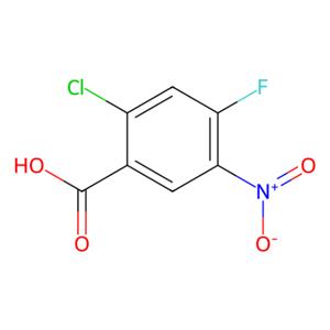 aladdin 阿拉丁 C153395 2-氯-4-氟-5-硝基苯甲酸 114776-15-7 >98.0%