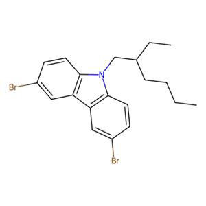 aladdin 阿拉丁 D154450 3,6-二溴-9-(2-乙基己基)咔唑 173063-52-0 98%(HPLC)