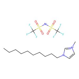aladdin 阿拉丁 D154823 1-癸基-3-甲基咪唑双(三氟甲烷磺酰基)酰亚胺 433337-23-6 >98.0%(HPLC)