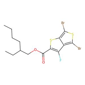 aladdin 阿拉丁 E156114 4,6-二溴-3-氟噻吩并[3,4-b]噻吩-2-甲酸2-乙基己酯 1237479-38-7 >97.0%(HPLC)