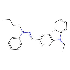aladdin 阿拉丁 E156438 9-乙基咔唑-3-甲醛 N-丁基-N-苯腙 88107-84-0 95%