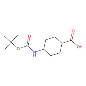 aladdin 阿拉丁 T161851 4-(叔丁氧羰氨基)环己甲酸 (顺反混合物) 130309-46-5 98% 