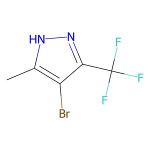 aladdin 阿拉丁 B139054 4-溴-3-甲基-5-(三氟甲基)吡唑 60061-68-9 ≥98%