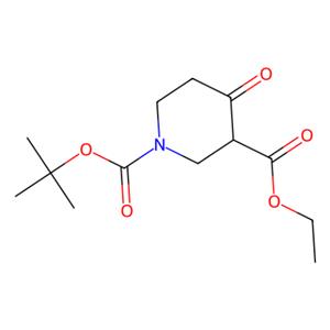 aladdin 阿拉丁 E156353 1-叔丁氧羰基-4-氧-3-哌啶甲酸乙酯 98977-34-5 98%