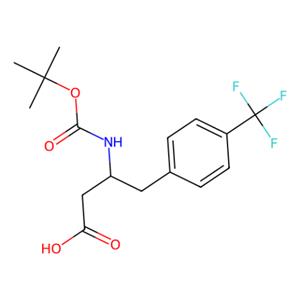 aladdin 阿拉丁 I135415 Boc-(S)-3-氨基-4-(4-三氟甲基苯基)-丁酸 270065-80-0 ≥98.0%