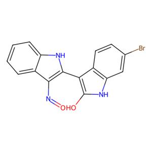 aladdin 阿拉丁 B129724 (2'Z,3'E)-6-溴靛玉红-3'-肟 667463-62-9 ≥98%