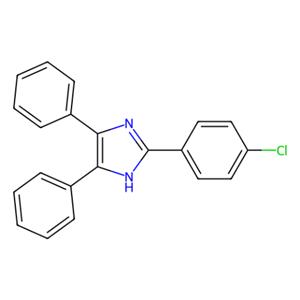 aladdin 阿拉丁 C137270 2-(4-氯苯基)-4,5-二苯基咪唑 5496-32-2 95%