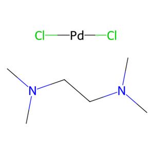 aladdin 阿拉丁 D124689 二氯(N,N,N',N'-四甲基乙二胺)钯 14267-08-4 ≥99%