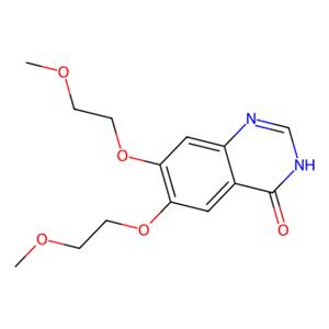 aladdin 阿拉丁 C124695 6,7-二甲氧乙氧基喹唑啉-4-酮 179688-29-0 ≥98%(HPLC)