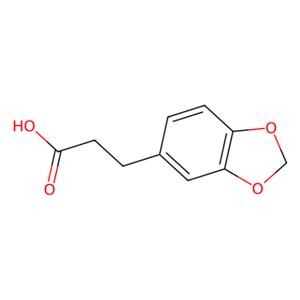 aladdin 阿拉丁 M124604 3-(3,4-亚甲二氧基苯基)丙酸 2815-95-4 98%
