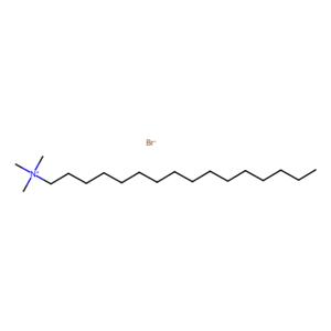 aladdin 阿拉丁 H108986 十六烷基三甲基溴化铵（CTAB） 57-09-0 用于离子对色谱,≥99.0%