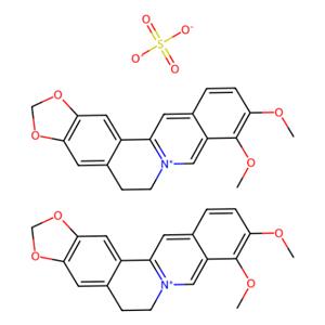 aladdin 阿拉丁 B137177 硫酸黄连素水合物 316-41-6 ≥98.0%(HPLC)