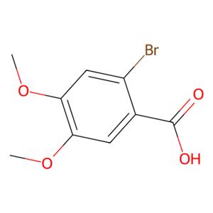 aladdin 阿拉丁 B124489 2-溴-4,5-二甲氧基苯甲酸 6286-46-0 ≥98.0%