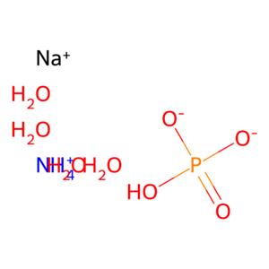 磷酸氢钠铵四水合物,Ammonium sodium phosphate dibasic tetrahydrate
