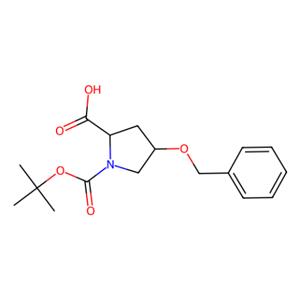 aladdin 阿拉丁 B117056 N-叔丁氧羰基-O-苄基-反式-4-羟基-L-脯氨酸 54631-81-1 95%