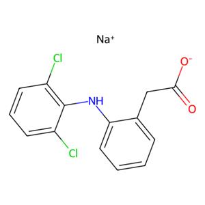 aladdin 阿拉丁 D129332 双氯芬酸钠 15307-79-6 ≥99%